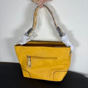 Alyssa Hobo Shoulder Bag, Yellow